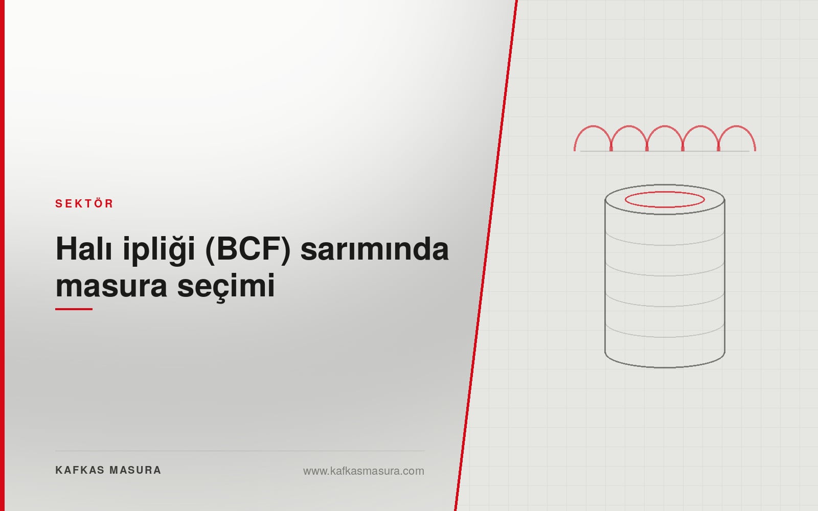 Halı ipliği (BCF) sarımında masura seçimi — Kafkas Masura