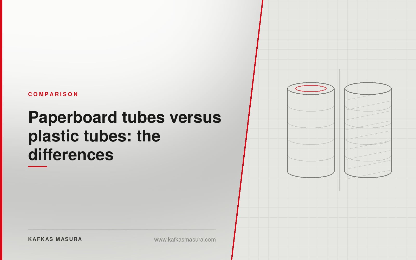 Paperboard tubes versus plastic tubes: the differences — Kafkas Masura