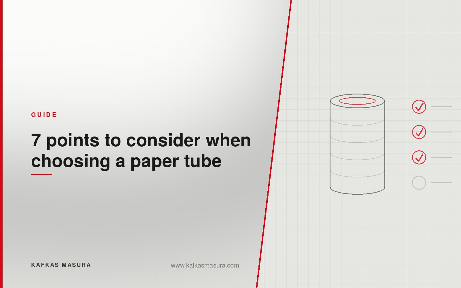 7 points to consider when choosing a paper tube — Kafkas Masura
