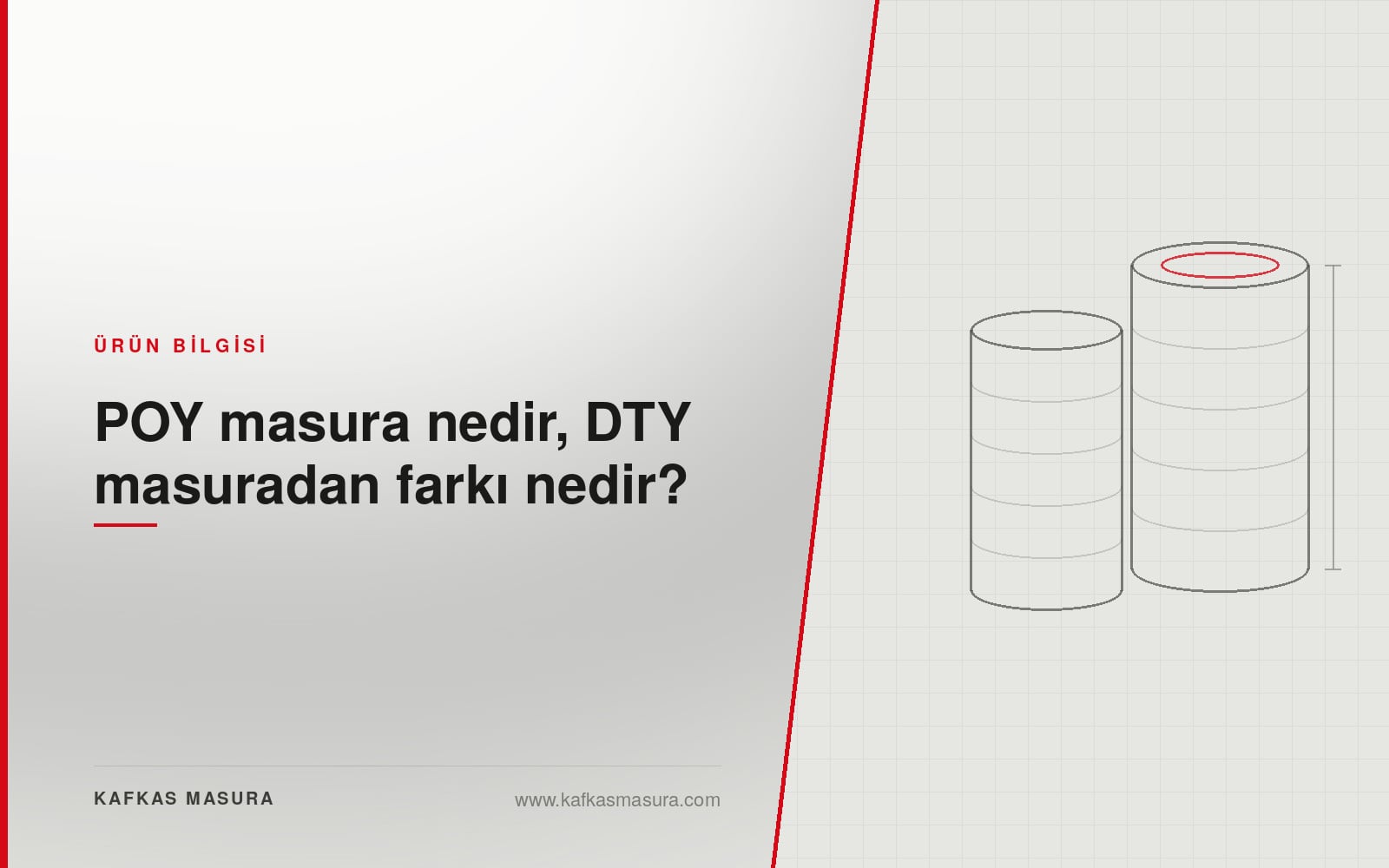 POY masura nedir, DTY masuradan farkı nedir? — Kafkas Masura